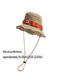 Kontrast Vintage Fischerhut für Herren und Damen Sommer Outdoor Camping Bergsteigen Hut breiter Rand Sonnenhut
