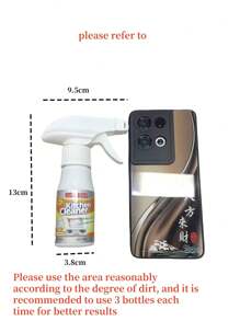 Multi-Purpose Kitchen Grease Cleaner, Foam Cleaning Agent For Removing Stubborn Dirt, Oil Stains On Stove, Range Hood, Home Cleaning, Kitchen Cleaning, Party Cleaning