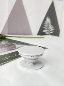 Airbag Phone Grip With Extension Bracket, Phone Holder Stand Korea Plain Phone Grip Phone Ring Holder Stand Retractable Bracket For Mobile Phones And Tablet Compatible With IPhone, Android Phone, Gift For Birthday, Family, Friends Push-Pull Phone Grip, Phone Accessories