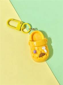6pcs/Set Colorful Mini Slipper Keychain Cute Cartoon Sweet Small Shoes Pendant Bag Accessory, Suitable For Daily Matching, Party Gifts Gifts For Mother, Father, Graduation, And Teacher - 6-pack Colorful Slippers Keychains - View 12