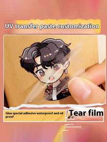 20 قطعة إلى 150 قطعة ملصقات كريستال مخصصة، بأحجام مختلفة، قابلة للنقل بالأشعة فوق البنفسجية، مقاومة للماء، للتخصيص (قوارير المياه، أدوات المائدة، الحقائب، القرطاسية، وما إلى ذلك) - ملصق صورة الكريستال - مشاهدة 5