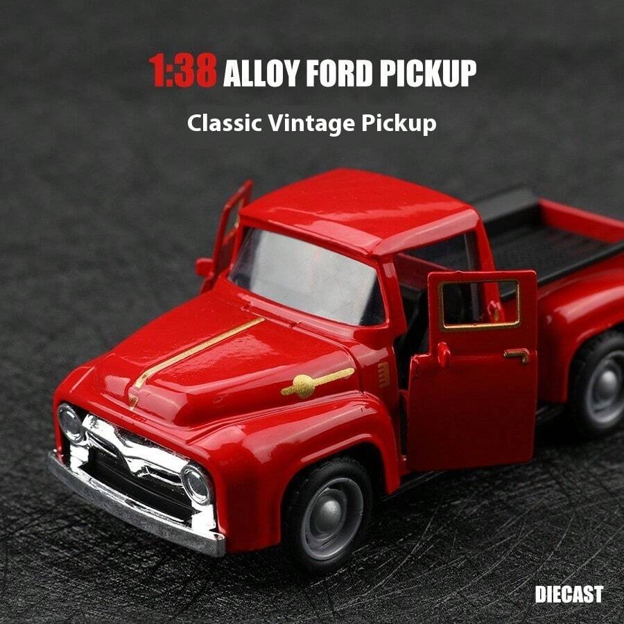2025 New High-Quality Vintage Red Pickup Truck Model - Delivery - Same Style Classic Car Alloy Pickup Truck Model Toy - Miyanishi Tatsuya Truck - Ornament - Gift - Embodiment - Devil - Couple Game - Cat Gift - Women's Game - Men's Game - Interactive - Party Game - Game - I Play - Stitch Travel Classroom Fidget Mini Stuff Bath T Oys Christmas Stationery Stress Ball Birthday Gift - Holiday Gift - Perfect Gift - Gift