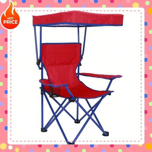 Comfortable, Durable And Stylish Sun Chair With Cup Holder, 125 Lbs Capacity, Comfortable Seating By The Campfire, On The Beach Or In The Backyard