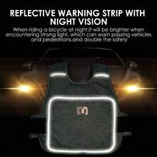 Universal Motorcycle Safety Belt For Kids With Storage Bag Rear Seat Grab Handle Strap Harness Adjustable Child Reflective Strip,Adjustable Riding Safety Belt,Baby Essentials,Baby Travel Essentials - Multicolor - View 3