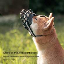 New Dog Muzzle Can Drink Water, Anti-Bite, Anti-Mess, Anti-Barking, Suitable For Medium-Large Dog Pets
