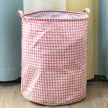 1pc Storage Basket, Foldable Laundry Basket, Bathroom Storage Basket, Dirty Clothes Storage Basket, Household Laundry Basket, Laundry Basket, Water Bucket, Circular Miscellaneous Storage Bucket, Foldable Laundry Basket, Fabric Dirty Clothes Basket, Cartoon Home Storage Box, Suitable For Clothing Storage, Home Storage, Gift Giving, Mother's Day Gift (Check The Size Chart Before Purchasing)