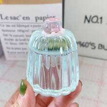E Storage Box Pen Wash Jar Desktop Ornament Bow Storage Box Jewelry Storage Jar Home Decoration Girl Gift