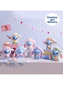 Disney Disney 1 pieza Leyenda de la cena de Stitch, caja ciega de muñeca linda, caja de regalo de muñeco misterioso, adecuado para cumpleaños, Día del Padre, Día de la Madre, temporada de graduación y otros días festivos como obsequio, regreso a la escuela (Existe la posibilidad de obtener artículos ocultos)