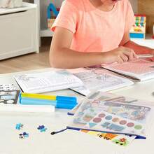 10pcs/5pcs/1pc Zipper File Bags, Waterproof Plastic Mesh Pouch For Office School, Board Game Storage Bags, Multifunctional Colorful Waterproof Zipper Bags, Convenient For Organization, Can Be Used For Storing Study Supplies, Puzzle Toys, And Office Supplies.(Size 24cm*11cm/9.4in*4.3in, Multicolored), Pencil Case, Pencil Pouch, School Bag, School Supplies, Back To School