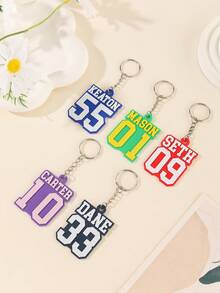 1-Pack Custom 3D-Printed Mini Football Keychain, Personalized Engraved Name & Number With Custom Colors, Sporty Soccer Ball Shape Key Ring Gift For Birthdays, Sports Events & Fan Appreciation,Dawg,Engraved, Colorful,Cute,Adorable,Funny,Kawaii,Y2K,Stylish,Unisex,Casual,Custom,Personalized,Unique,Customized,Ideal Gifts For Him,Ideal Gifts For Her,Her,Boyfriend,Girlfriend,Family,Friends, Colorful,Cute,Adorable,Funny,Kawaii,Y2K,Stylish,Unisex,Casual,Custom,Personalized,Unique,Customized,Ideal Gifts For Him,Ideal Gifts For Her,Her,Boyfriend,Girlfriend,Family,Friends,Apparel Accessories,Halloween Edit,Freshman, Sophomore, Underclassmen,Birthday Gift - A - View 6