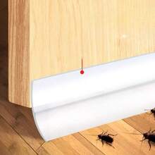 1件 棕色矽膠門窗密封條 門窗密封條，玻璃門縫門底密封條，木門保暖隔音防風自黏型窗戶膠條