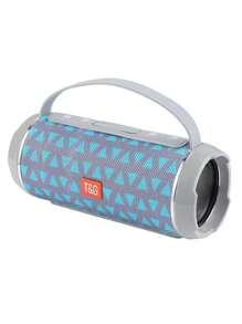 T&G سماعة بلوتوث لاسلكية محمولة قوية بقوة 10 واط، مقاومة للماء والسقوط، مزودة بحزام للحمل، تحتوي على بطارية ليثيوم وتدعم إدخال البطاقات والفلاشة، مزودة بمضخم صوت