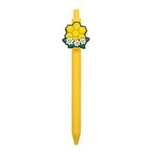 5 kleine Bienen Serie Kugelschreiber, 0,5 mm gelber Stift Kern, vielfältig kreativ gestaltet, dreidimensional, süß und drückbar. Büromaterial geeignet für tägliche Büroarbeit und Schulstudie, perfektes Geschenk für Studenten und Freunde, Geschenk zur Schulanfang und Abishaison