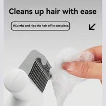 Cat Self Grooming Comb, Cat De-Shedding Tools, Undercoat Deshedding Rake, Deshedding Brush, Dog Undercoat Brush, Detangling Comb, Fur Removal Brush - Gently And Effectively Removes Loose Undercoat Hair, Suitable For Cats And Small To Medium Dogs