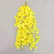 10 Stück/Packung künstliche Glyzinie, Rankengirlanden, Weihnachtsparty Heim Dekoration grüne Wand Decke Blumendekoration, perfekt für Hochzeit Hängedekoration, perfekt für Party, Zuhause, Garten, Wanddekoration, Künstliche Pflanzen