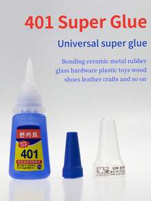 1入組401多功能超強粘膠,強力且快速干燥 - 白色 - 查看 4