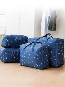 1 Stück Quiltaufbewahrungstasche mit großer Kapazität, wasserdicht und feuchtigkeitsbeständig, zum Organisieren und Verpacken von Kleidung, Gepäcktaschen zum Umziehen und Quiltbeutel