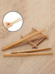1/2PCS 30cm Bamboo Clamp Is Suitable For Baking, Grilling, Sandwiching Bread, And Kitchen Utensils