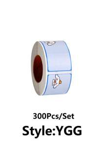 Sanrio 300Pcs/Set Kuromi Roll Stickers Name Stickers Stationery Stickers Cute My Melody Cinnamoroll Handwritten Name Stickers Cartoon Handbook Stickers Back To School School Supplies(Some Parts May Be Random)