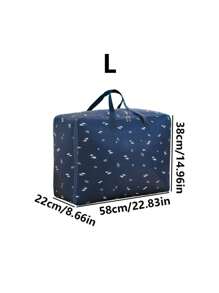 1 Stück Quiltaufbewahrungstasche mit großer Kapazität, wasserdicht und feuchtigkeitsbeständig, zum Organisieren und Verpacken von Kleidung, Gepäcktaschen zum Umziehen und Quiltbeutel