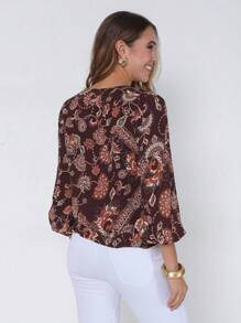 Blusa Intens Manga Longa Viscose