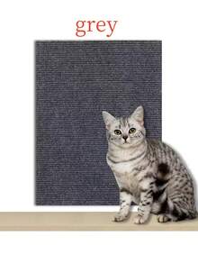 1 件粘性猫抓板、猫抓柱地毯罩家具沙发保护套、宠物玩具爬垫、自粘式猫抓板 - 彩色 - 查看 7