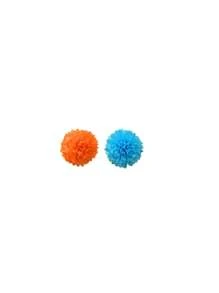 18pcs Multicolor Paper Flower Ball Decorative Set For Party Theme