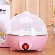 Multifunctional Egg Steamer, Automatically Shuts Off When Water Runs Out, Household Mini Egg Cooker For Breakfast, 1pc. Single-Layer Automatic Egg Cooker, Convenient And Fast For Healthy Breakfasts. - Multicolor - View 2