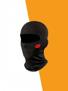 1/2 Multi-Teileset aus Bedruckter Kopfbedeckung mit Loch für Brillen, Skimaske, reflektivem Logo für Herren und Damen, Kopfbedeckung und Maske geeignet für Frühling und Sommer Outdoor-Aktivitäten wie Reisen, Radfahren, Wandern, Angeln