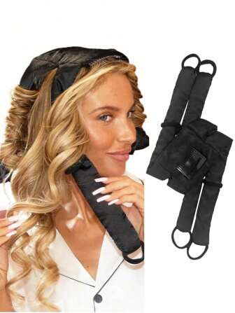 Heatless Curling IronCurl Overnight Pole Sleep Without A Heated Curling Iron, Soft Heatless Curling Ribbon Set With Clip Curler For Long And Short Hair Styles