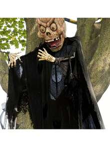 1 件黑色万圣节装饰纱布，黑色恐怖场景万圣节派对装饰，黑色蜘蛛网，适用于鬼屋、秘密房间、万圣节装饰、室内外露台、墙壁装饰