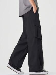 Pantalones cargo de estilo casual de calle para hombre en verano
