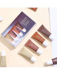 4pcs/Set Lip Butter Balm - Hydration & Shine - Mini Unisex Lip Balm Set - 4 Piece Lipstick - Lipstick And Gloss - Multicolor - View 2