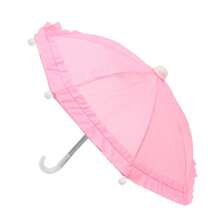 1 件娃娃风格时尚雨伞、摄影道具、雨天仙子