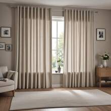 Curtain For Living Room Bedroom Office Best Selling Tones - 300x250 - Hazelnut - View 2