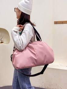 干湿分离隔层健身包，男女便携时尚旅行行李袋，商务旅行短期旅行休闲包，带肩带的随身行李包，旅行包跑步配件运动包，女士