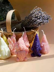 8pcs Combination Dwarf Candle Silicone Mold DIY Dwarf Stone Handmade Holiday Gift Mold