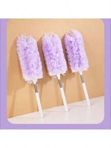 1pc Double Sided Design, 360 Degree Cleanable.Microfiber Multi-Surface Dusters For Heavy Duty Refill, Duster Heads Replacement - Effortless Dust Removal For Electronics, Furniture, Blinds, And Ceiling Fans - Cleaning Supplies, Cleaning Accessories