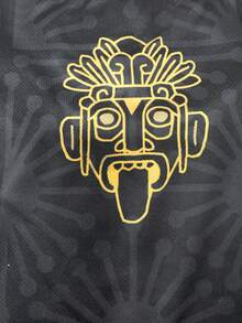 Customizable Mexican Style Men's Soccer Jersey, Comfortable Round Neck Sports Top, Suitable For Soccer Training, Casual Wear, Gift,Stylish,Fashion,Hipster,Casual,Minimal Chic,Personalized,Customized,Custom,Unique,Guy Costumes,Capsule Wardrobe,Men Basic/Street Style,Ideal Gifts For Him,Boyfriend,Family,Friends,For Birthdays,For Vacation/Holiday,For School/Competition,For Sports/Climbing - Black - View 8