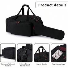 BABEYER Chainsaw Case, Durable Chainsaw Bag Compatible With Greenworks, EGO Power+, Dewalt 1439; 39; /1639; 39; /1839; 39; Cordless Chainsaw Amp; Acssories, Black - Đen+với+Đỏ - Xem 4