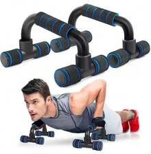Jogold 2x Push Up Bars Press Ups Handles Stand Home Gym Exercise Workout Foam Bars Pair - Green - View 3