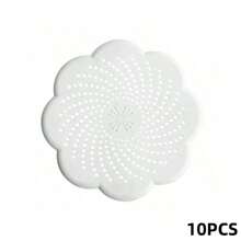1 pièce Filtre anti-obstruction de lavabo avec motif, bouchon de vidage de baignoire et de douche au sol, bouchon désodorisant en silicone pour cuisine, couvercle de vidange au sol pour évier de cuisine, filtre de réservoir d'égout, vidange de salle de bain avec ventouse en silicone