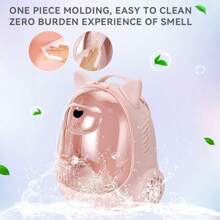 Cat Carrier Backpack, Large Capacity Transparent Cat Backpack, Panoramic Transparent Breathable Design Portable Dual Shoulder Cat Backpack, Hand-Held Space Capsule Pet Bag Portable Space Backpack, Durable PC Material With Zipper Closure, Cat Backpack Carrier