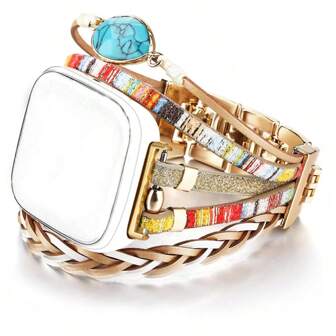 1 Pc Fahsion Watch Strap Compatible With Fitbit Versa 3/ Versa 4 Band/ Sense/ Sense 2 Band For Women & Men, For Fitbit Watch Band