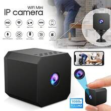 Mini Camera HD 1080P Home Small Wireless Wifi Cameras Outdoor Upgraded Motion Detection Night Vision Camera  - Black - View 8