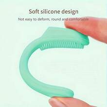 1PC Soft Silicone Nose Brush, Clean The Face, Remove Blackheads, Clean The Nose, Exfoliate, Wash The Face Brush, Easy To Carry For Travel - 1PC-multiple Colors - View 7