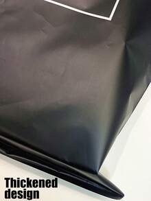 Bolsa de regalo, Bolsa de tela de plástico con texto "Gracias", Bolsa de empaque de regalo para tienda de ropa