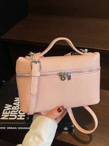 Bolso de hombro/cruzado vintage personalizado para mujer, elegante y minimalista, versátil para ir al trabajo, la oficina, citas, uso diario, compras, tomar el té de la tarde