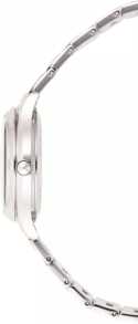 Orient Relógio Mecânico Feminino Orient com Mostrador Branco e Pulseira de Aço Inoxidável, Estilo Elegante de Negócios, Adequado para Uso Diário, Encontros, Presentes e Várias Festas RA-AG0020S10B