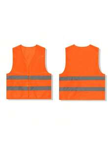 Customized Reflective Safety Vest, Work Uniform - Multicolor - View 7